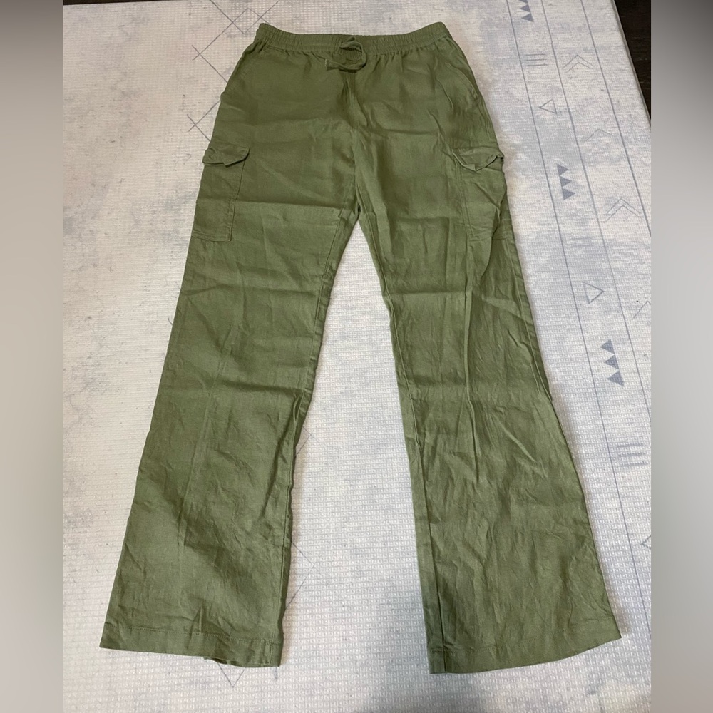 2/$15 Ladies Love Tree linen pants
